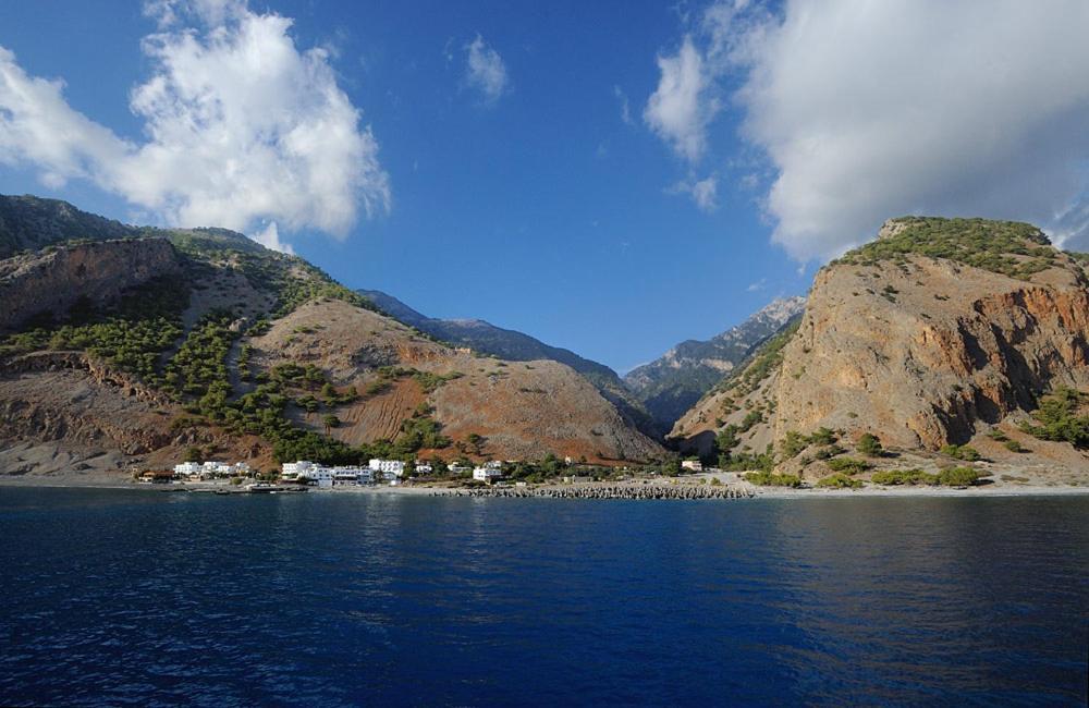 Giannis Rooms Agia Roúmeli Exterior foto